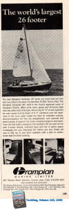 The new Grampian 26, 1969 advert