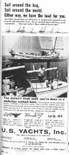 US Yachts advert, Yachting Apr 1964